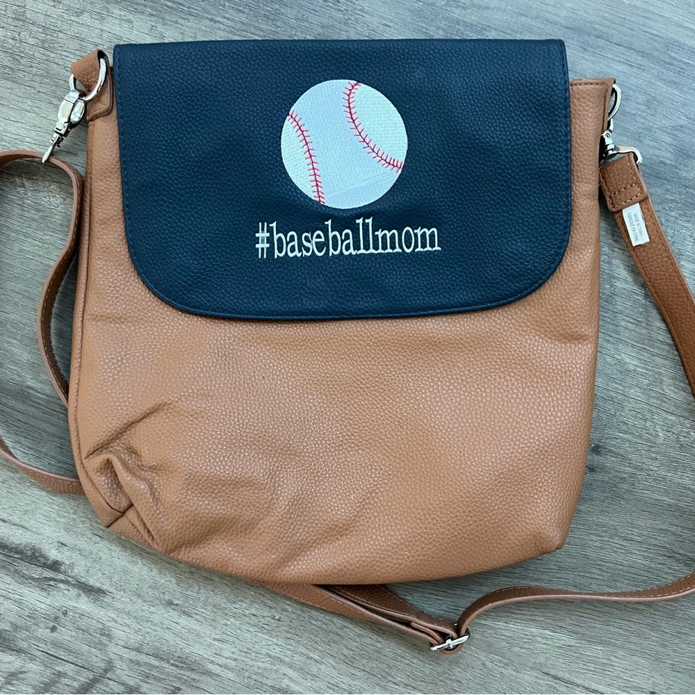 Thirty-One Studio Purse Baseball Mom